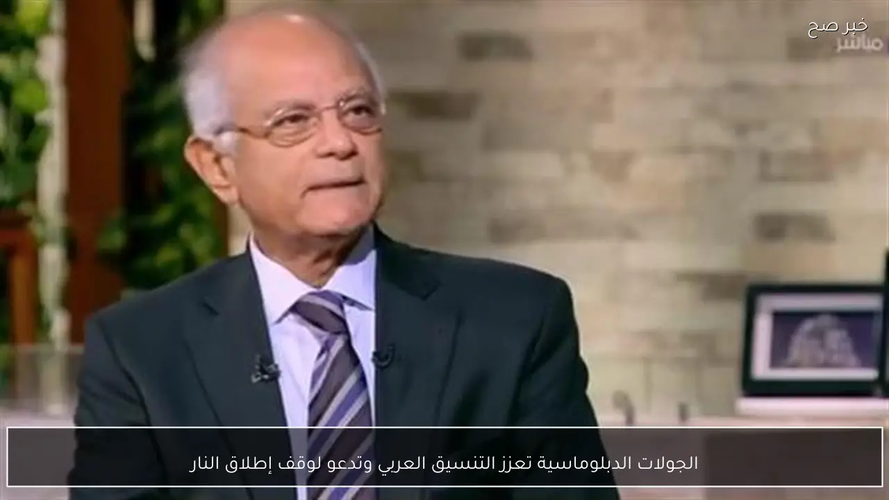 الجولات الدبلوماسية تعزز التنسيق العربي وتدعو لوقف إطلاق النار