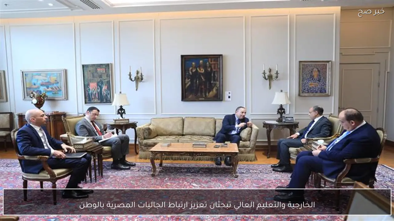 الخارجية والتعليم العالي تبحثان تعزيز ارتباط الجاليات المصرية بالوطن