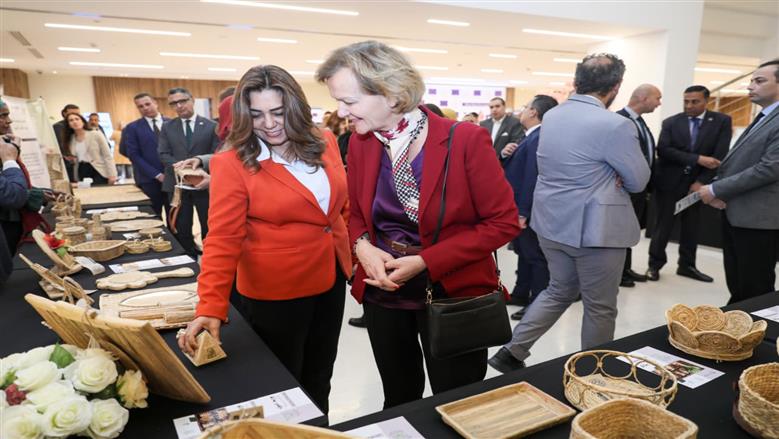 مشاركة وزيرة التنمية المحلية 