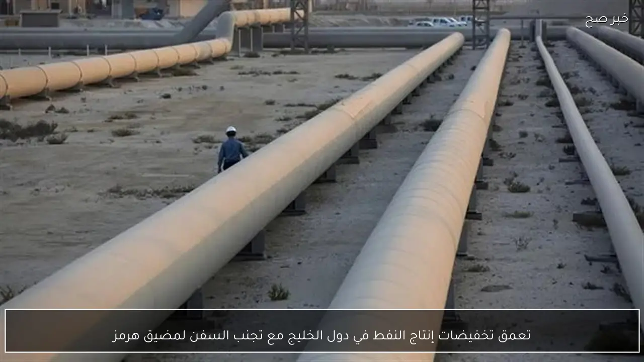 تعمق تخفيضات إنتاج النفط في دول الخليج مع تجنب السفن لمضيق هرمز