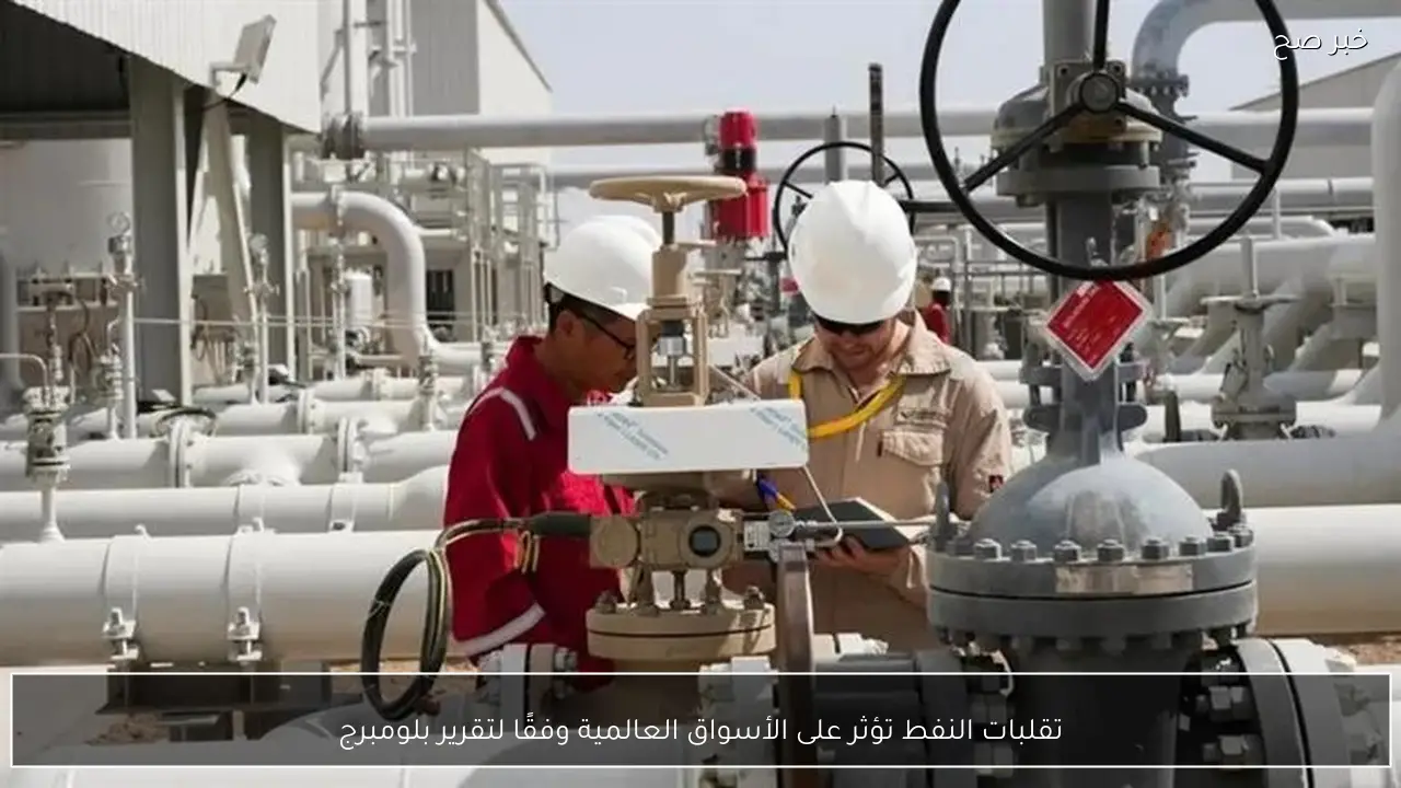 تقلبات النفط تؤثر على الأسواق العالمية وفقًا لتقرير بلومبرج