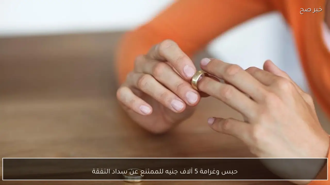 حبس وغرامة 5 آلاف جنيه للممتنع عن سداد النفقة