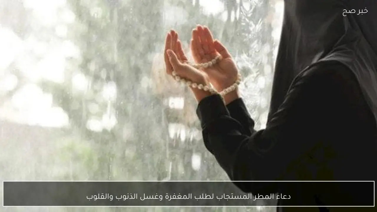 دعاء المطر المستجاب لطلب المغفرة وغسل الذنوب والقلوب