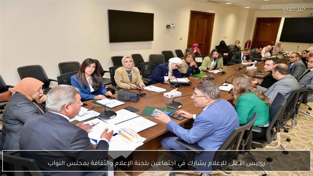 رئيس الأعلى للإعلام يشارك في اجتماعين بلجنة الإعلام والثقافة بمجلس النواب