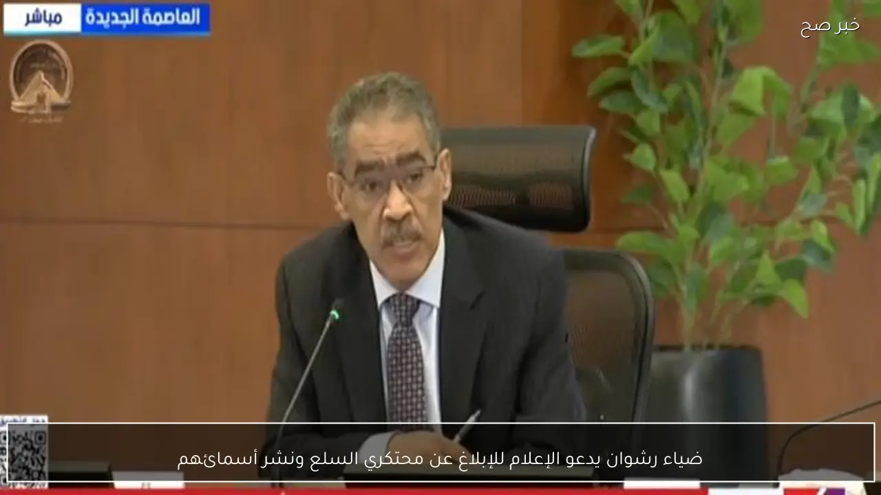 ضياء رشوان يدعو الإعلام للإبلاغ عن محتكري السلع ونشر أسمائهم