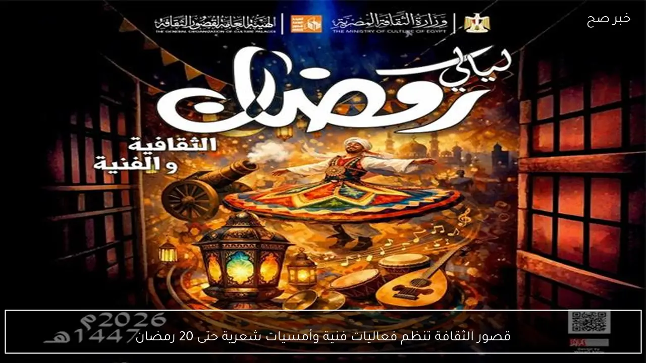 قصور الثقافة تنظم فعاليات فنية وأمسيات شعرية حتى 20 رمضان