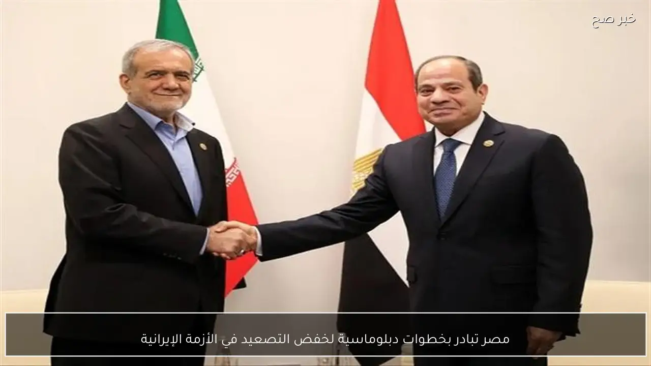 مصر تبادر بخطوات دبلوماسية لخفض التصعيد في الأزمة الإيرانية